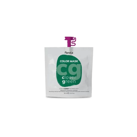 Fanola Color Mask, színező maszk, Clover Green  (zöld) 30ml