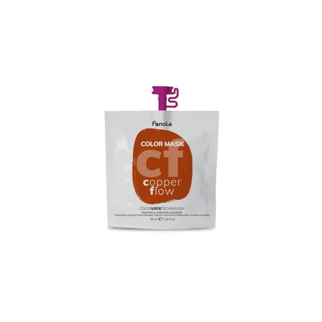 Fanola Color Mask, színező maszk, Copper Flow (réz) 30ml