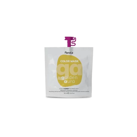 Fanola Color Mask, színező maszk, Golden Aura (arany) 30ml