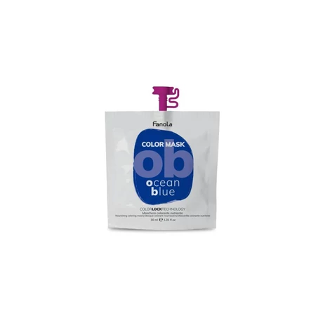 Fanola Color Mask, színező maszk, Ocean Blue (kék) 30ml