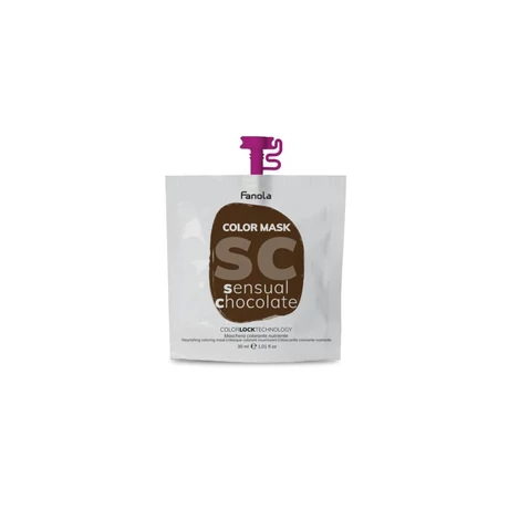 Fanola Color Mask, színező maszk, Sensual Chocolate (csokoládé) 30ml 