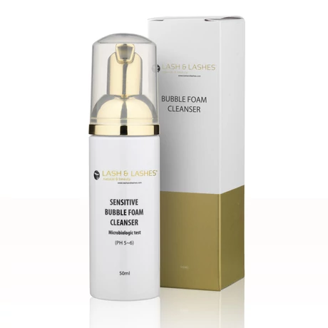 Super Sensitive szempilla sampon Pumpás habosító fejjel 50ml