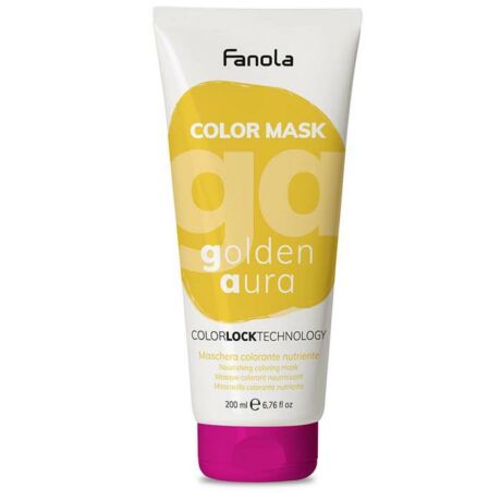 Fanola Color Mask, színező maszk, Golden Aura (arany) 200ml 