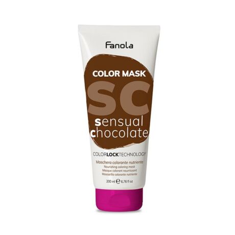 Fanola Color Mask, színező maszk, Sensual Chocolate (csokoládé) 200ml