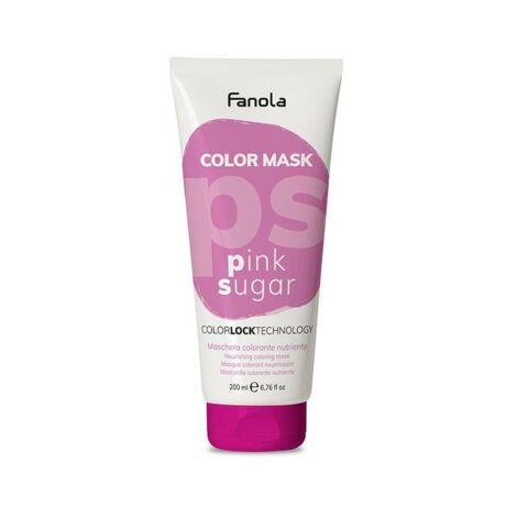 Fanola Color Mask, színező maszk, Pink Sugar (rózsaszín) 200ml 