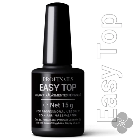 Profinails Easy Top fixálásmentes UV fényzselé 15g One Stephez