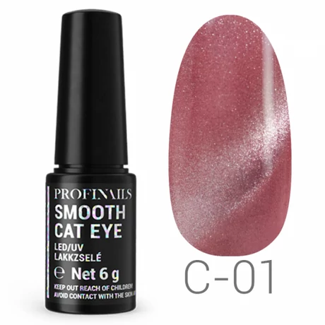 Profinails   Smooth Cat Eye LED/UV lakkzselé 6g C 01