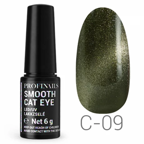 Profinails   Smooth Cat Eye LED/UV lakkzselé 6g C 09