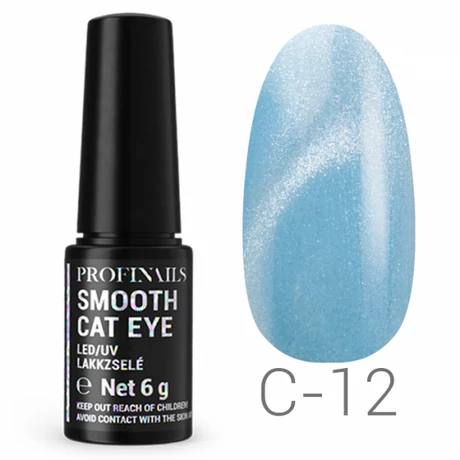 Profinails Smooth Cat Eye LED/UV lakkzselé 6g C 12