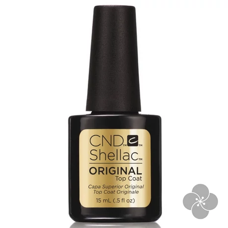 SHELLAC Original Top Coat, 15 ml