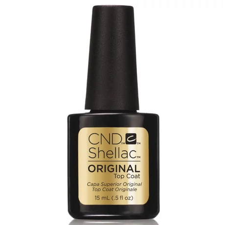 SHELLAC Original Top Coat, 15 ml