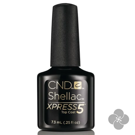 SHELLAC Xpress5 Top Coat, 7.3 ml