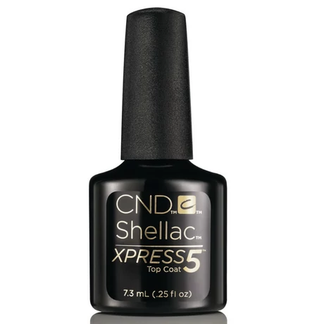 SHELLAC Xpress5 Top Coat, 7.3 ml