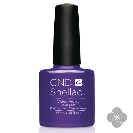 SHELLAC Video Violet, 7.3 ml