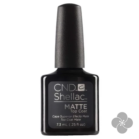 SHELLAC Matte Top Coat, 7.3 ml