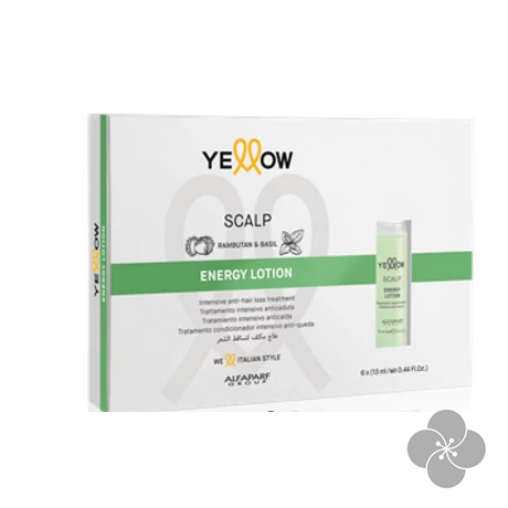 Yellow Scalp Energy lotion, 6×13 ml