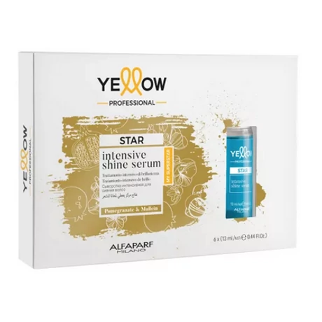 YELLOW STAR Intenzív shine szérum 6x13ml