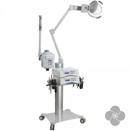 Modular Plus kezelőgép állvány gőzölővel, nagyítós lámpával