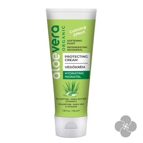 Aloe Vera Organic Bőrnyugtató, regeneráló védőkrém 100ml
