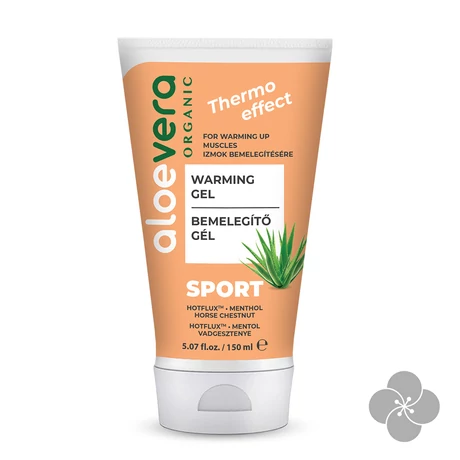 Aloe Vera Organic Sport Bemelegítő gél 150ml