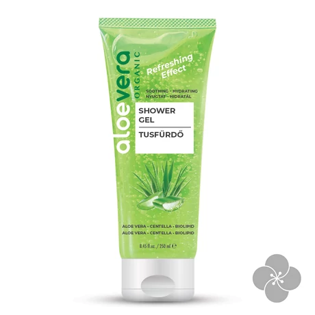Aloe Vera Organic Frissítő tusfürdő 250ml