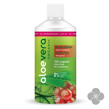 Aloe Vera Organic Ital áfonyával 1000ml