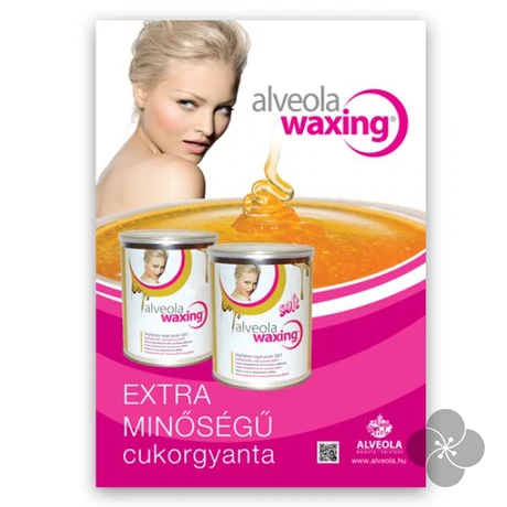 Alveola Waxing Plakát Cukorpaszta