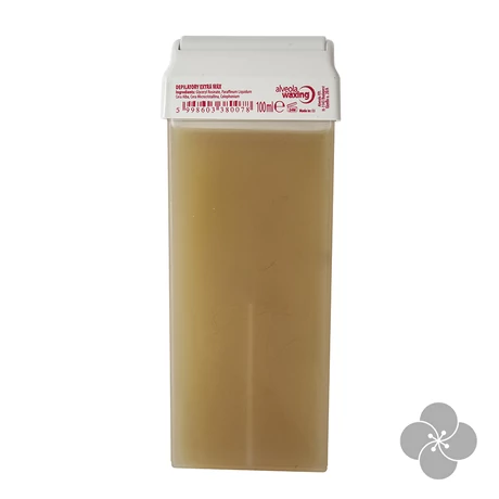 Alveola Waxing Extra sárga gyantapatron 100 ml széles fej