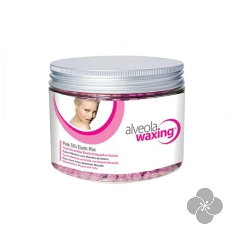 Alveola Waxing Titándioxid elasztikus gyöngy gyanta tégely 400g