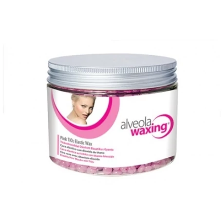 Alveola Waxing Titándioxid elasztikus gyöngy gyanta tégely 400g