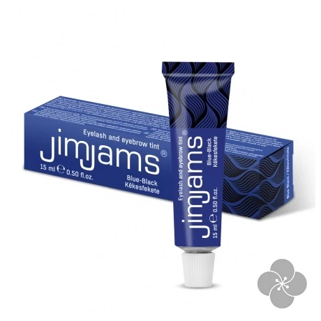 JimJams szempilla és szemöldökfesték KÉKESFEKETE 15ml