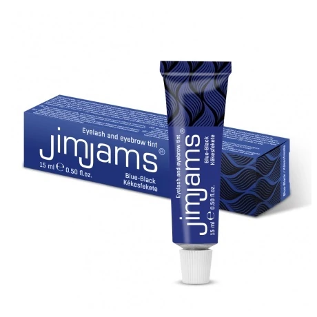 JimJams szempilla és szemöldökfesték KÉKESFEKETE 15ml