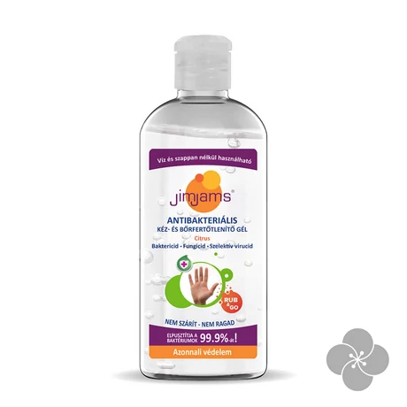 JimJams Antibakteriális kéz- és bőrfertőtlenítő gél 100ml