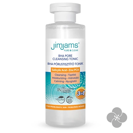 JimJams Pure & Clear BHA Pórustisztító tonik 200ml