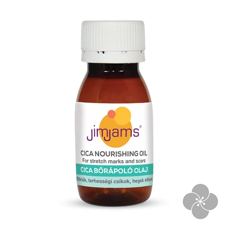 JimJams CICA bőrápoló olaj striák, terhességi csíkok, hegek ellen 50ml