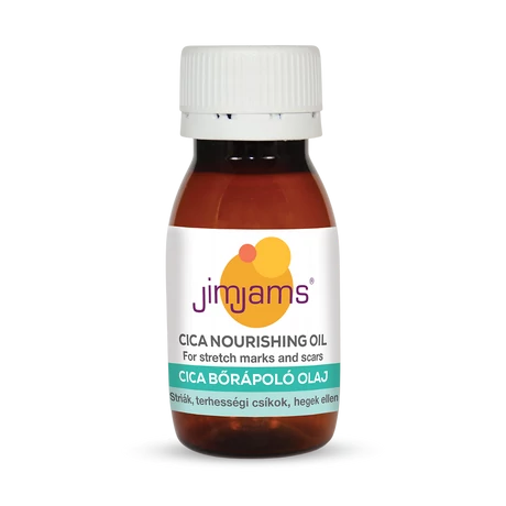 JimJams CICA bőrápoló olaj striák, terhességi csíkok, hegek ellen 50ml