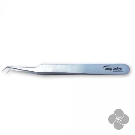 Long Lashes csipesz, rövid fejű - ezüst, 12cm