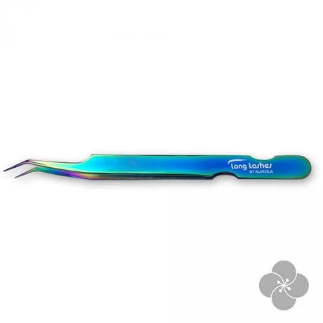 Long Lashes csipesz enyhén hajlított- multicolor, 12cm