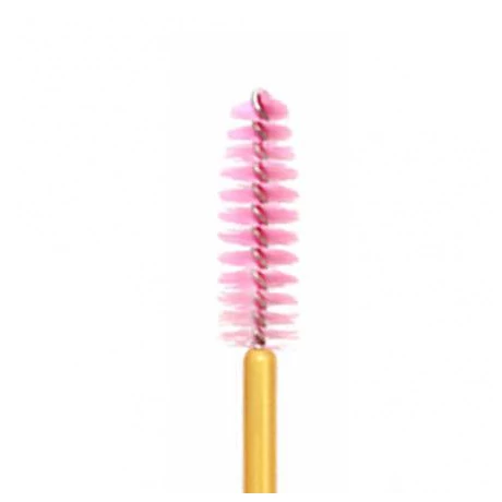 Long Lashes szempillafésű arany-rózsaszín 25db/csomag
