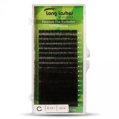 Long Lashes Flat pilla C / 0,15 - 8-9-10-11-12-13-14mm