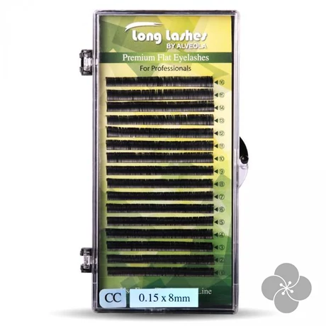Long Lashes Flat pilla CC / 0,15 - 8mm