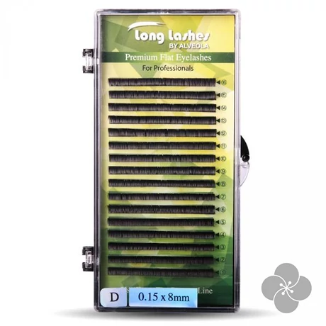 Long Lashes Flat pilla D / 0,15 - 8mm