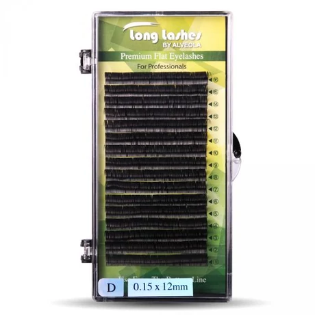 Long Lashes Flat pilla D / 0,15 - 12mm