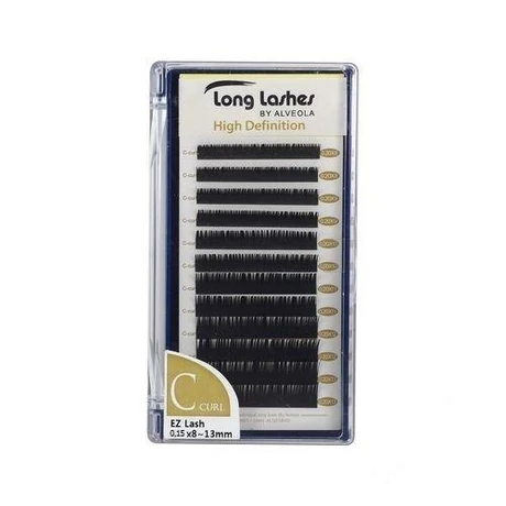 Long Lashes szempilla fekete C / 0,15 - MIX