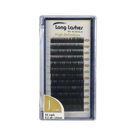 Long Lashes szempilla fekete J / 0,20 - MIX