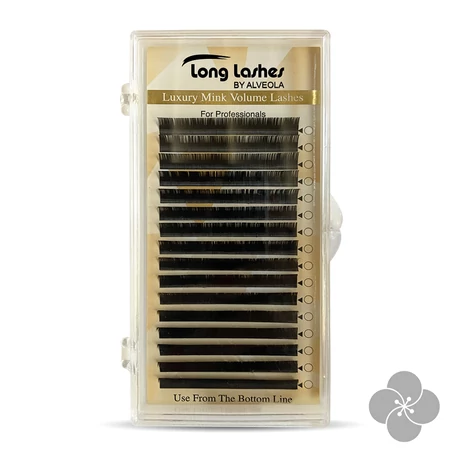 Long Lashes Luxury Mink Volume szempilla C/0,10 -12mm