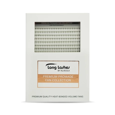 Long Lashes 4D Premium Promade Volume Fans CC/0,05 13mm