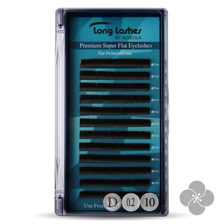 Long Lashes Premium Super Flat D / 0,2 - 10mm