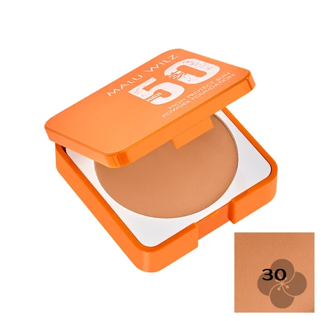 Malu Wilz High Protect Sun alapozó púder SPF50 Nr.30