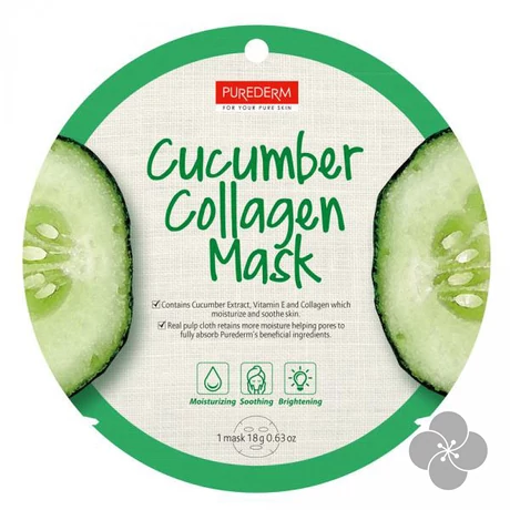 PureDerm Uborka maszk circle